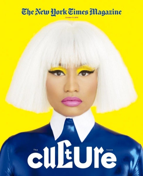 Nicki Minaj is Making White Hair Happen