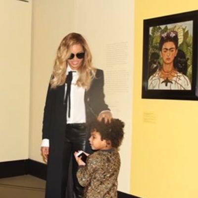 Photo Fab: Beyonce and Blue Ivy Have Some Mommy-Daughter Time at Frida Kahlo Exhibit