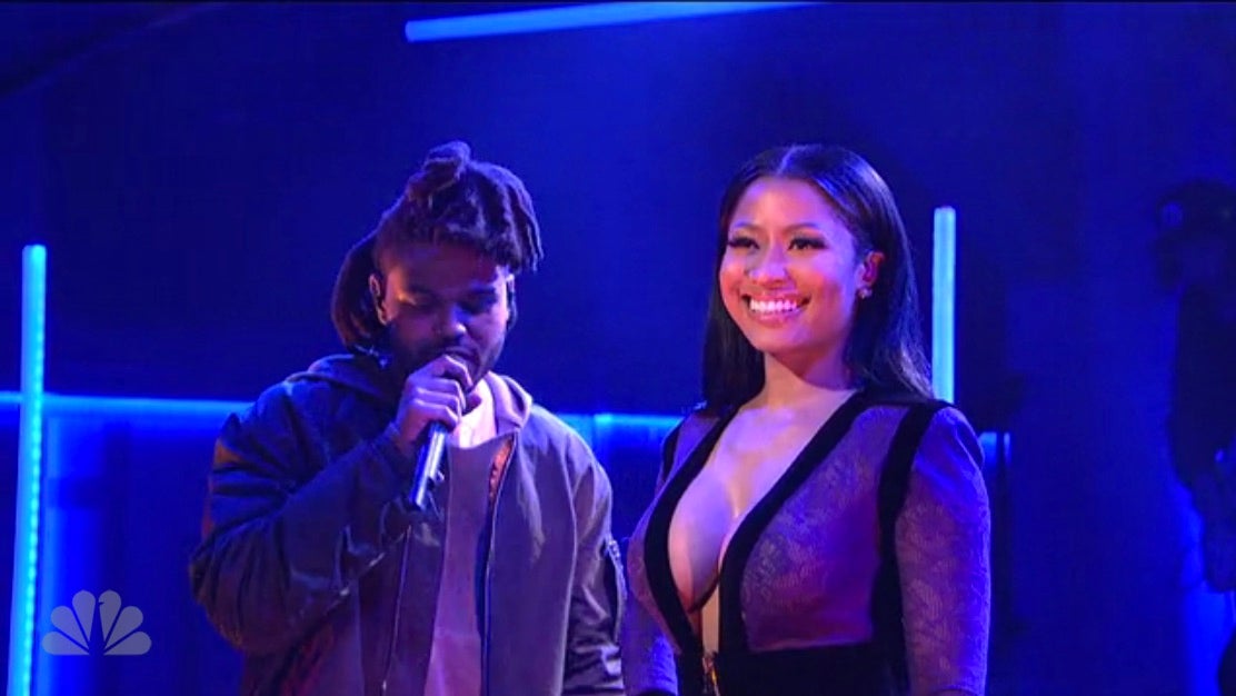 Must-See: Nicki Minaj Makes Surprise 'SNL' Performance With The Weeknd