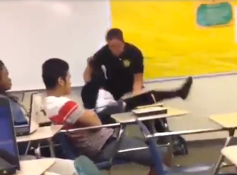 South Carolina Police Officer Violently Arrests Black Female Student During Class