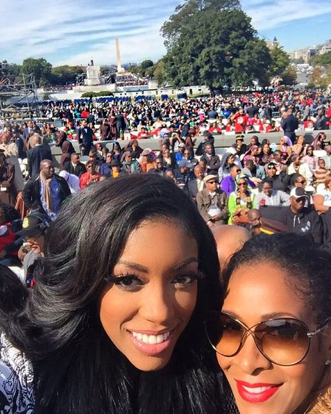 Sherree Whitfield Defends 'RHOA' Producers' Decision to Film at Million Man March
