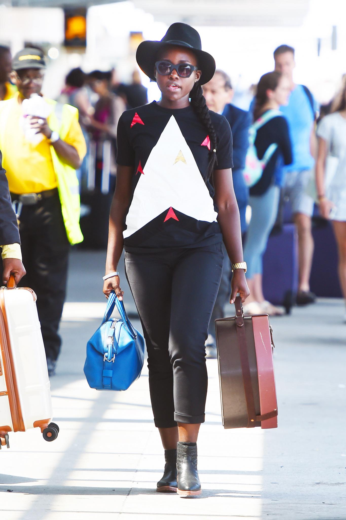 Lupita Nyong’o's Sweater Weather Game Is Tight
