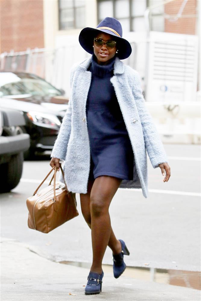 Lupita Nyong’o's Sweater Weather Game Is Tight
