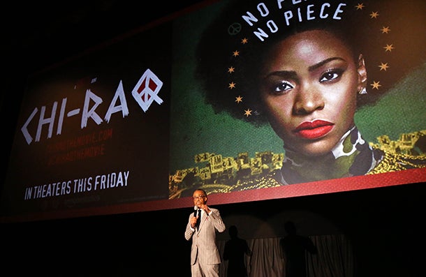 See Spike Lee’s Anti-Gun Violence Protest Following ‘Chiraq’ Premiere