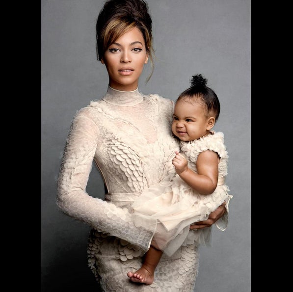 Beyoncé and Blue Got A Lot of Instagram Love in 2015