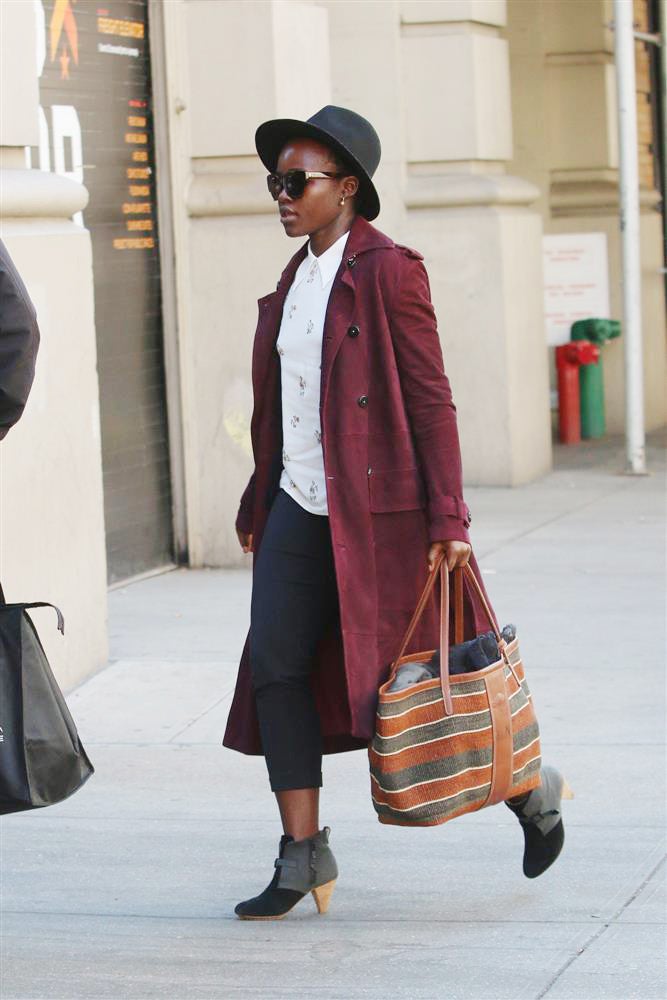 Lupita Nyong’o's Sweater Weather Game Is Tight
