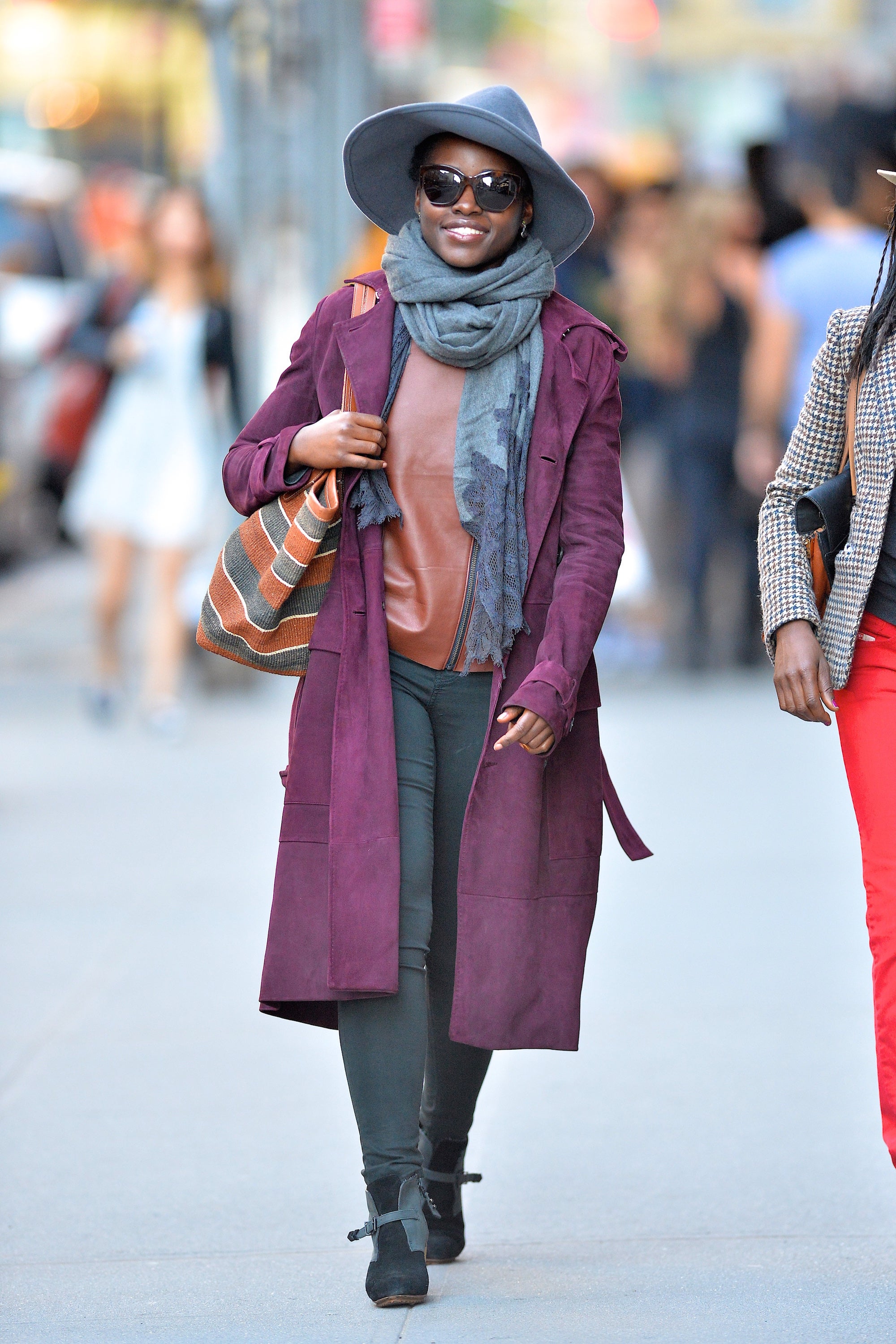 Lupita Nyong’o's Sweater Weather Game Is Tight

