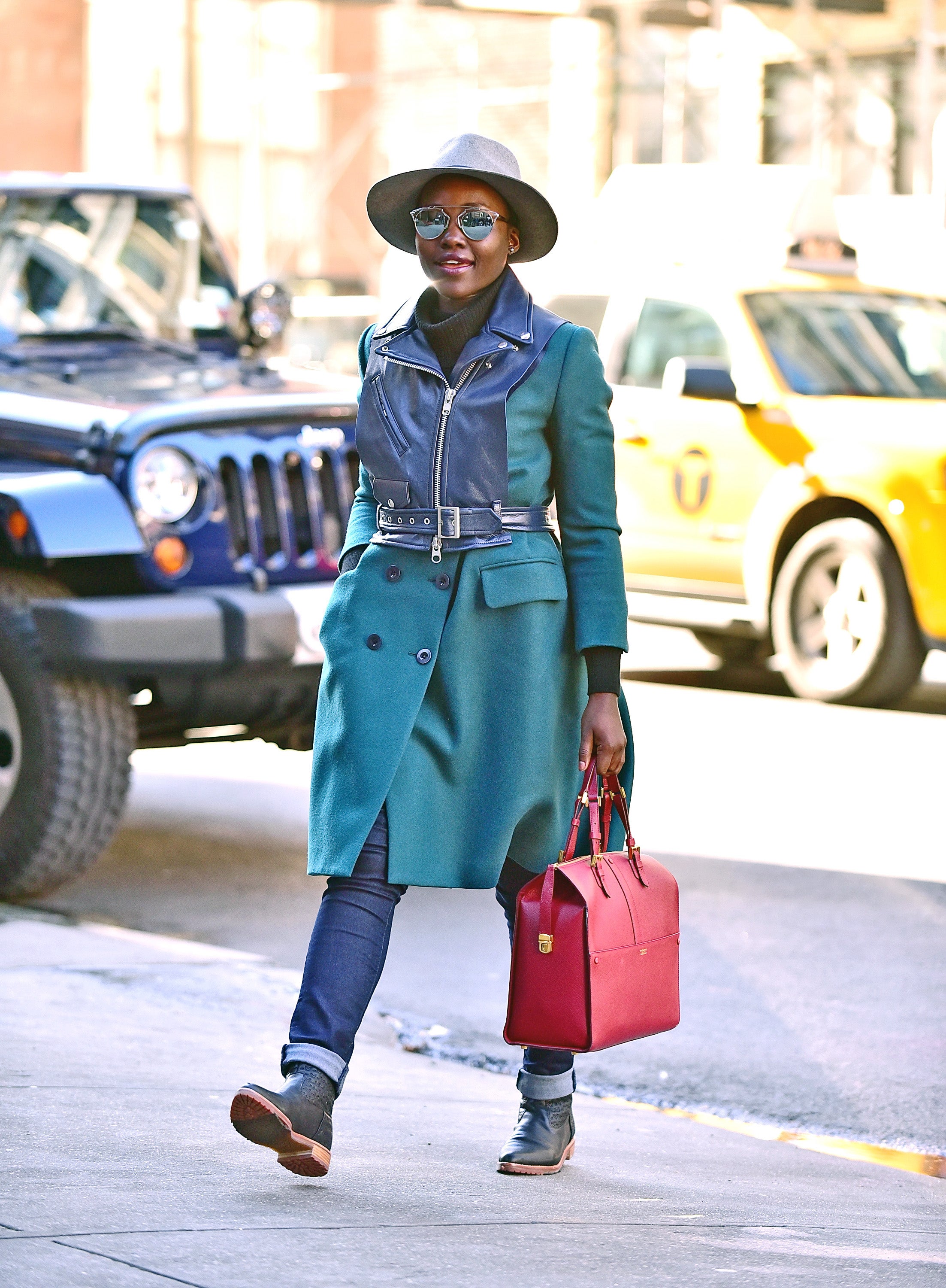 Lupita Nyong’o's Sweater Weather Game Is Tight
