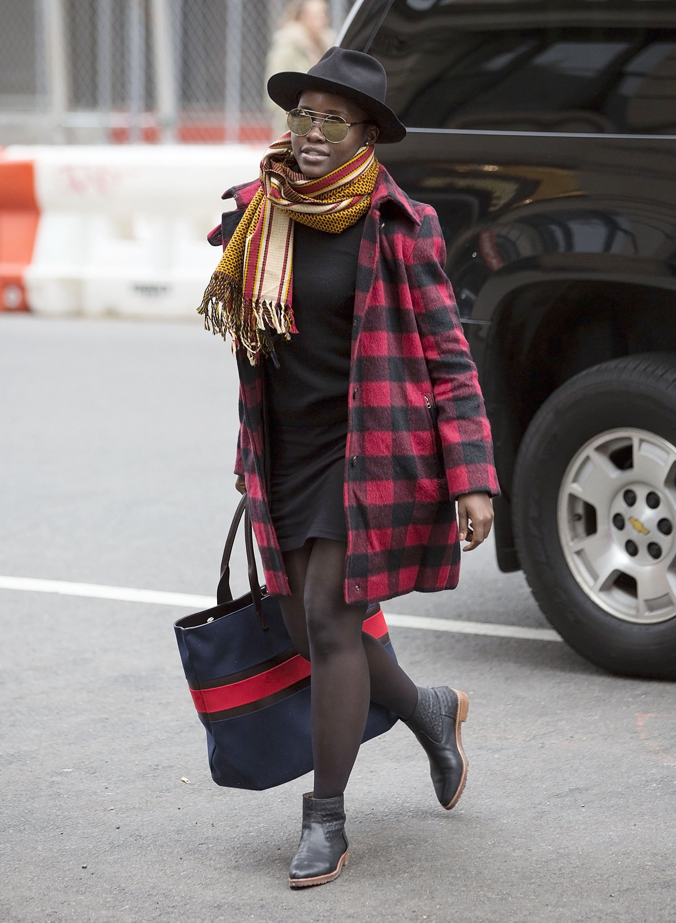 Lupita Nyong’o's Sweater Weather Game Is Tight
