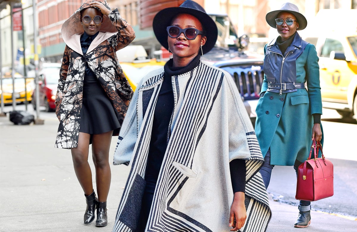 Lupita Nyong’o's Sweater Weather Game Is Tight
