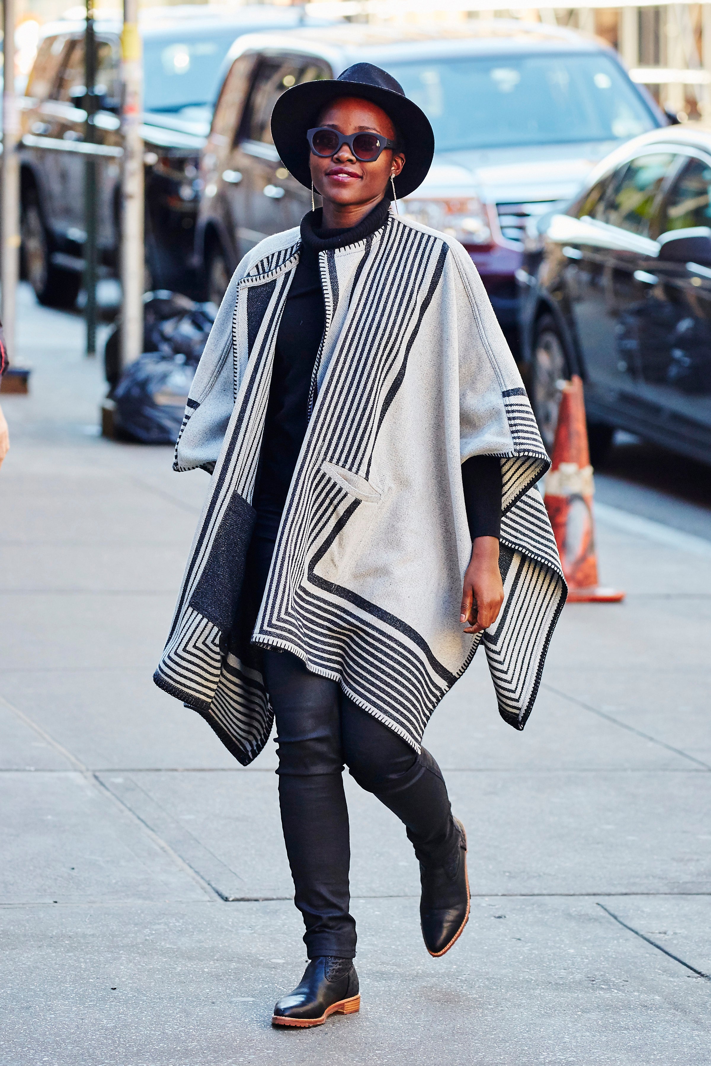 Lupita Nyong’o's Sweater Weather Game Is Tight
