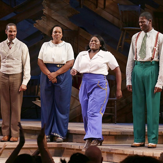 Encore! Opening Night At 'The Color Purple' on Broadway