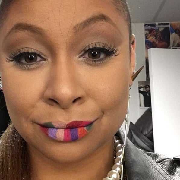 Raven-Symoné's Lip Swatches Are the Coolest Thing We've Seen All Week