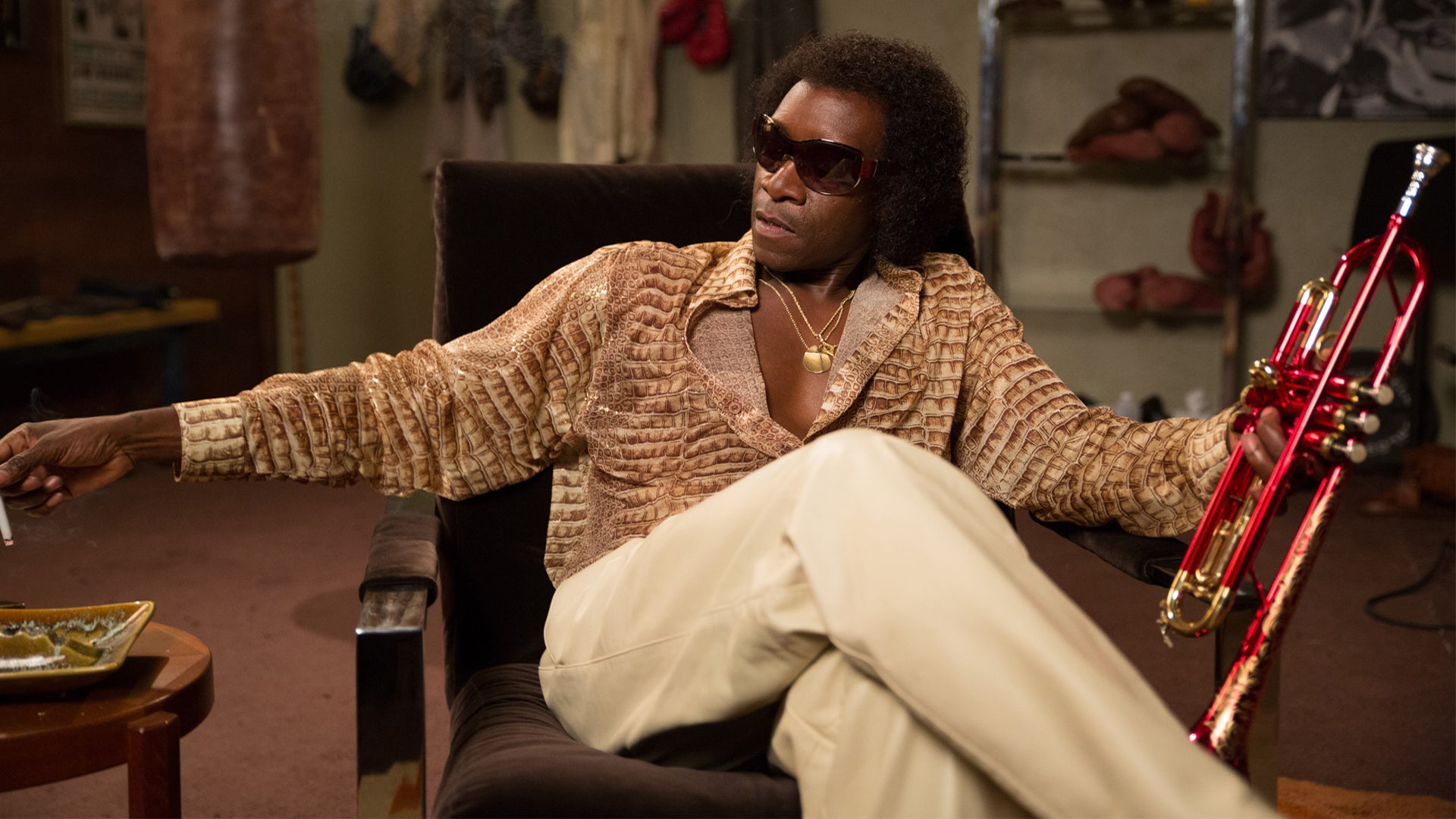 Don Cheadle Says He Was a ‘Nervous Wreck’ Making Miles Davis Biopic