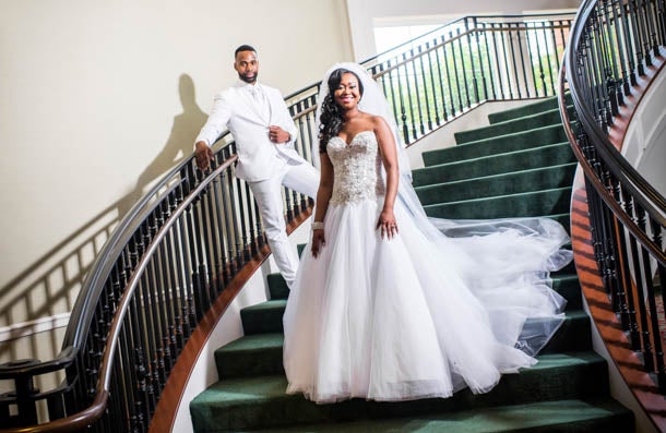 Bridal Bliss: See Childhood Friends Eghosa and Eyituoyo’s Old Hollywood Wedding