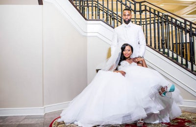 Bridal Bliss: See Childhood Friends Eghosa and Eyituoyo’s Old Hollywood Wedding