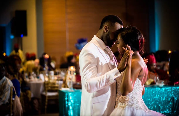Bridal Bliss: See Childhood Friends Eghosa and Eyituoyo’s Old Hollywood Wedding