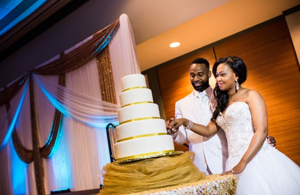 Bridal Bliss: See Childhood Friends Eghosa and Eyituoyo’s Old Hollywood Wedding
