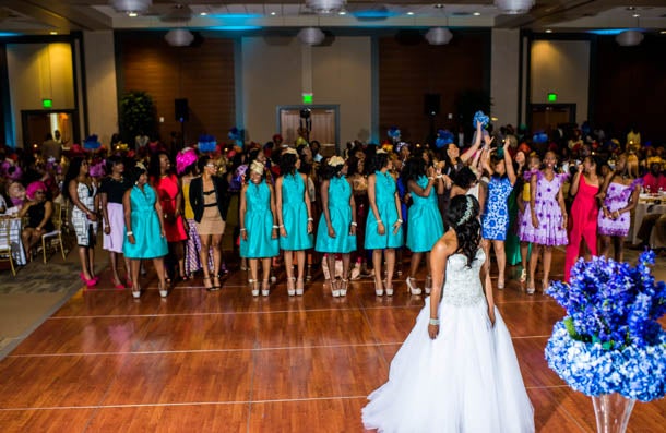 Bridal Bliss: See Childhood Friends Eghosa and Eyituoyo’s Old Hollywood Wedding