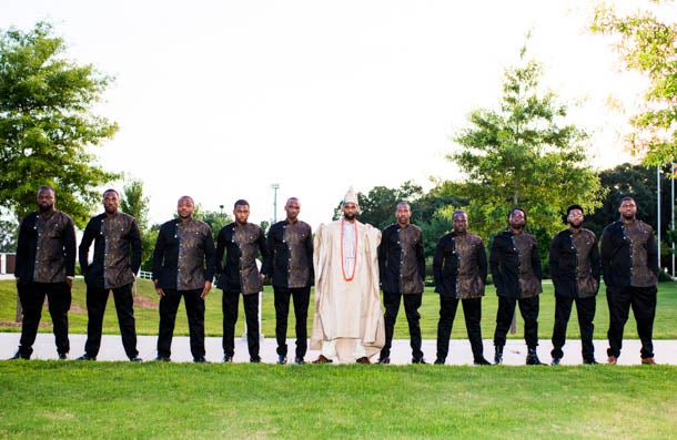 Bridal Bliss: See Childhood Friends Eghosa and Eyituoyo’s Old Hollywood Wedding