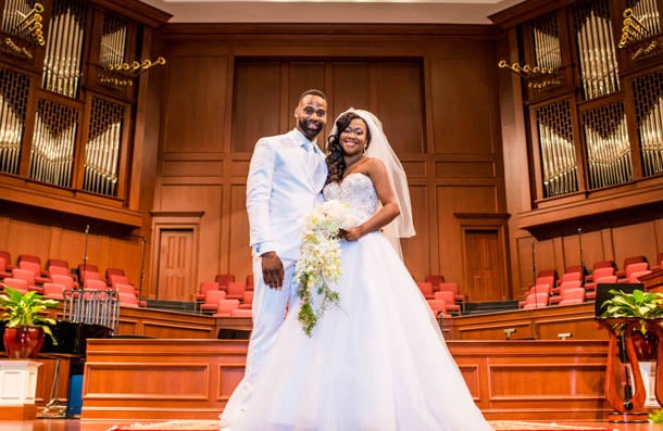 Bridal Bliss: See Childhood Friends Eghosa and Eyituoyo’s Old Hollywood Wedding