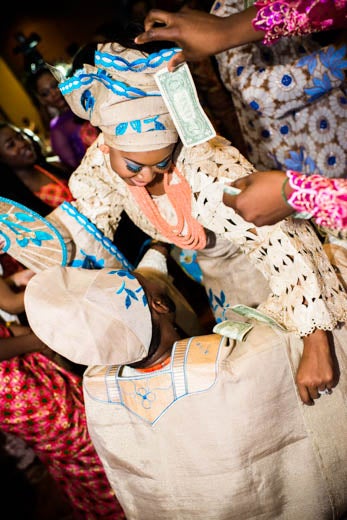 Bridal Bliss: See Childhood Friends Eghosa and Eyituoyo’s Old Hollywood Wedding