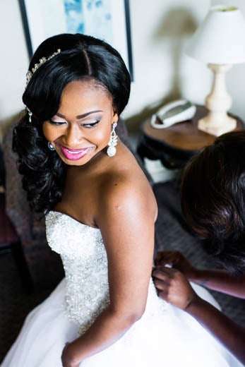 Bridal Bliss: See Childhood Friends Eghosa and Eyituoyo’s Old Hollywood Wedding