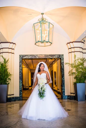 Bridal Bliss: See Childhood Friends Eghosa and Eyituoyo’s Old Hollywood Wedding