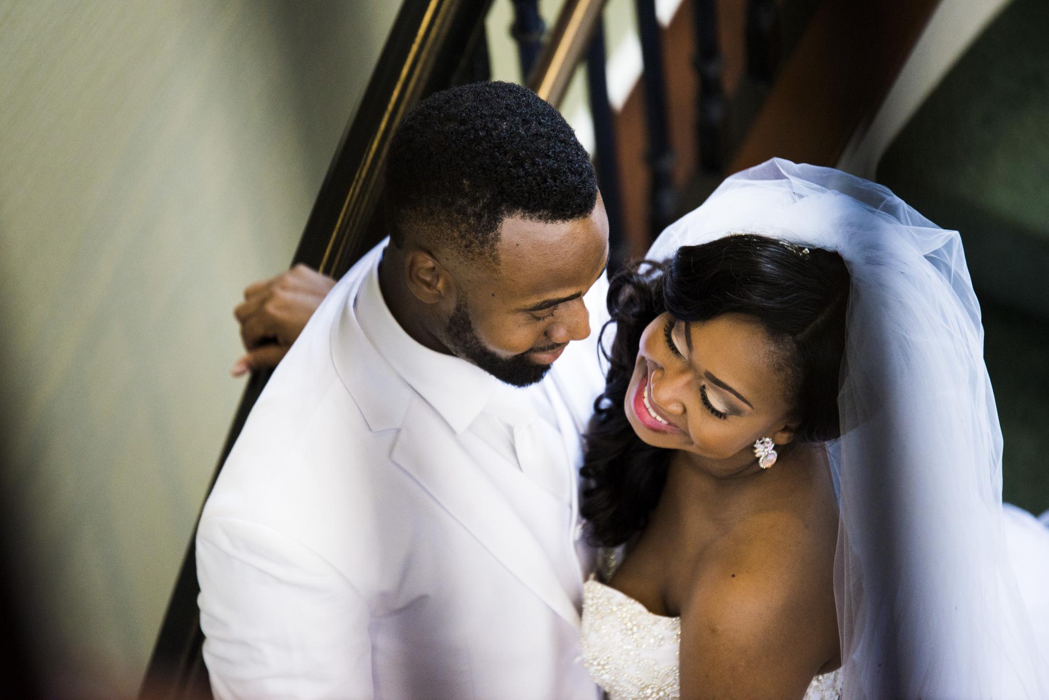 Bridal Bliss: See Childhood Friends Eghosa and Eyituoyo’s Old Hollywood Wedding