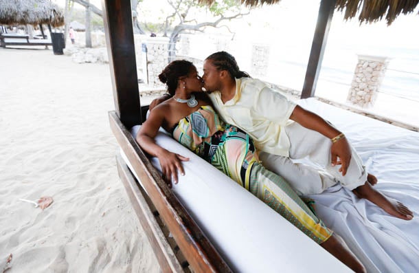 Bridal Bliss: Soul Mates Melissa and Abiola Met at Work and Married In Paradise
