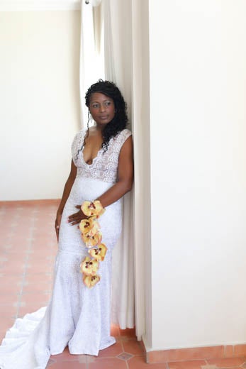 Bridal Bliss: Soul Mates Melissa and Abiola Met at Work and Married In Paradise