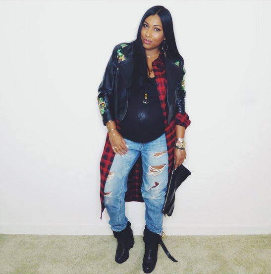 9 of Melanie Fiona's Oh-So-Adorable Pregnancy Moments (We Live for #2!)