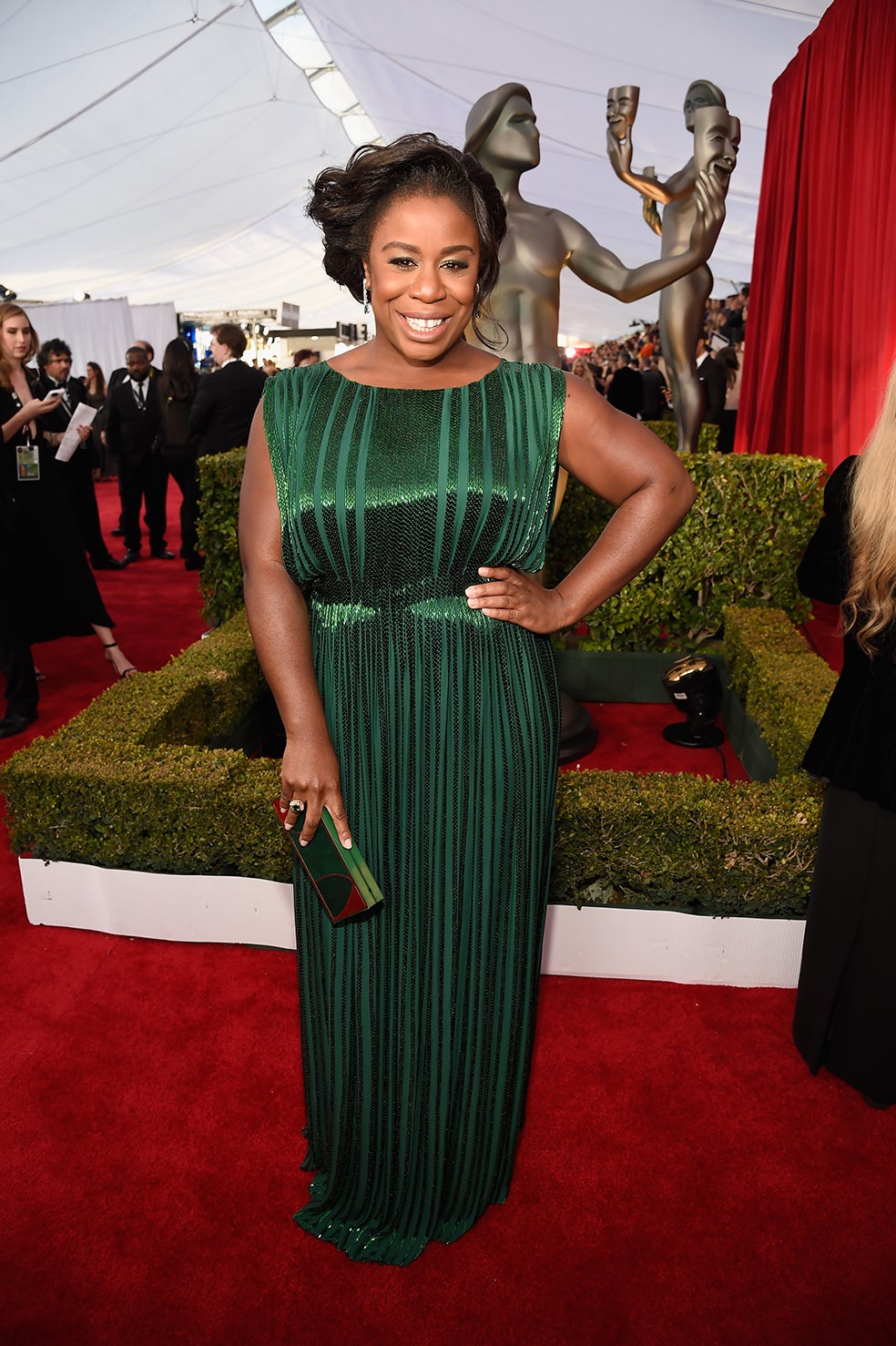 Celebs On The Red Carpet at the 2016 SAG Awards
