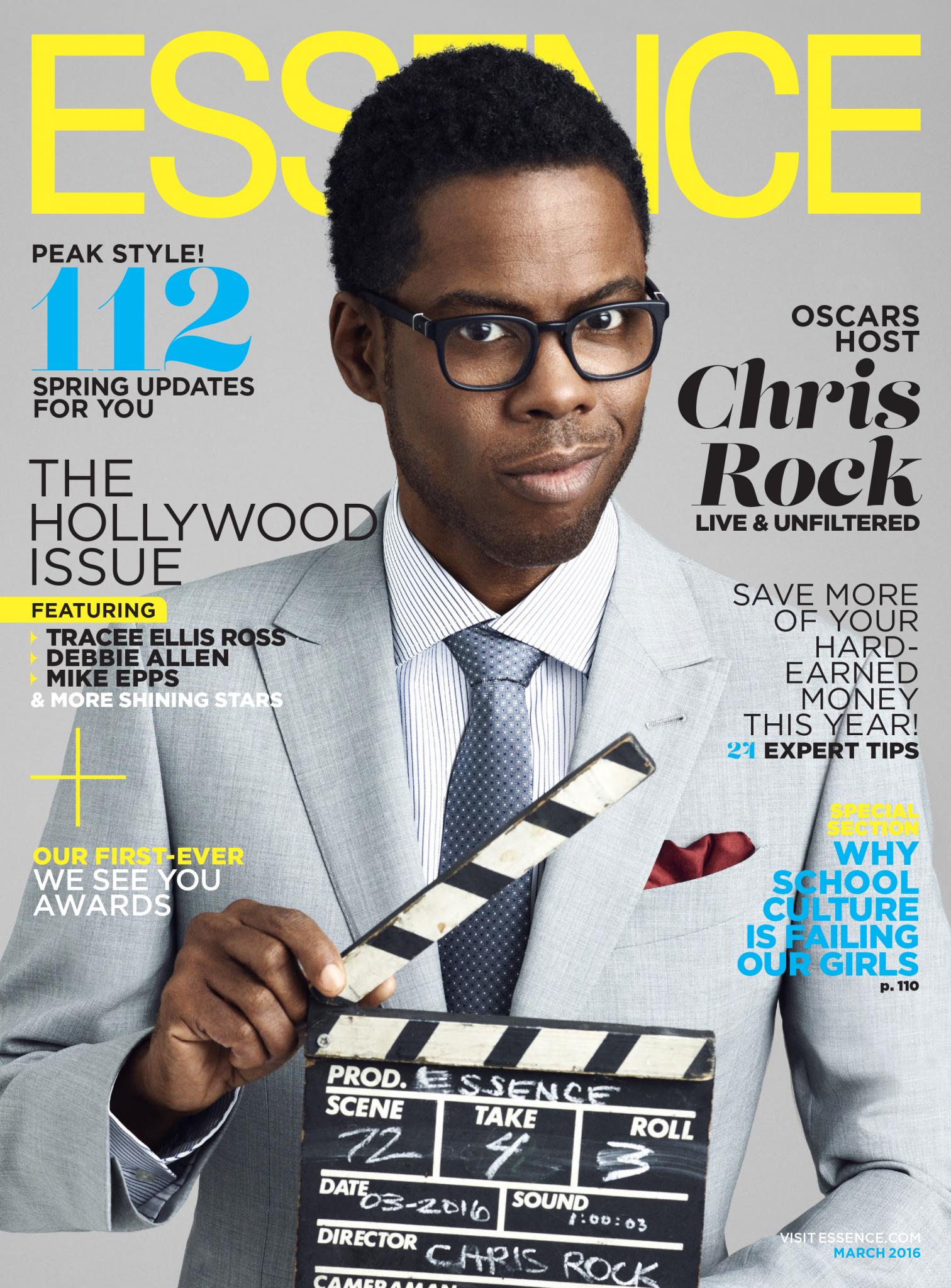 Chris Rock Graces First ESSENCE Cover, Talks Roles for Black Women in Hollywood