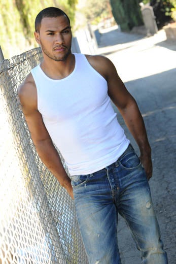 We See You Andre Hall! The 'Love Thy Neighbor' Star Models For You
