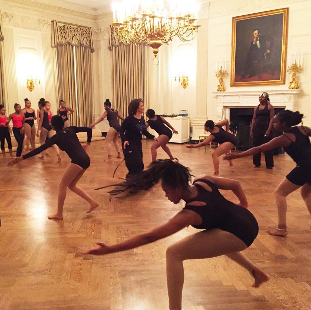 Michelle Obama Brings African Dance Classes to the White House
