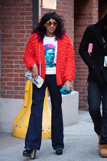 Winter Wasn't Ready! The Hottest NYFW Fall '16 Street Style Looks