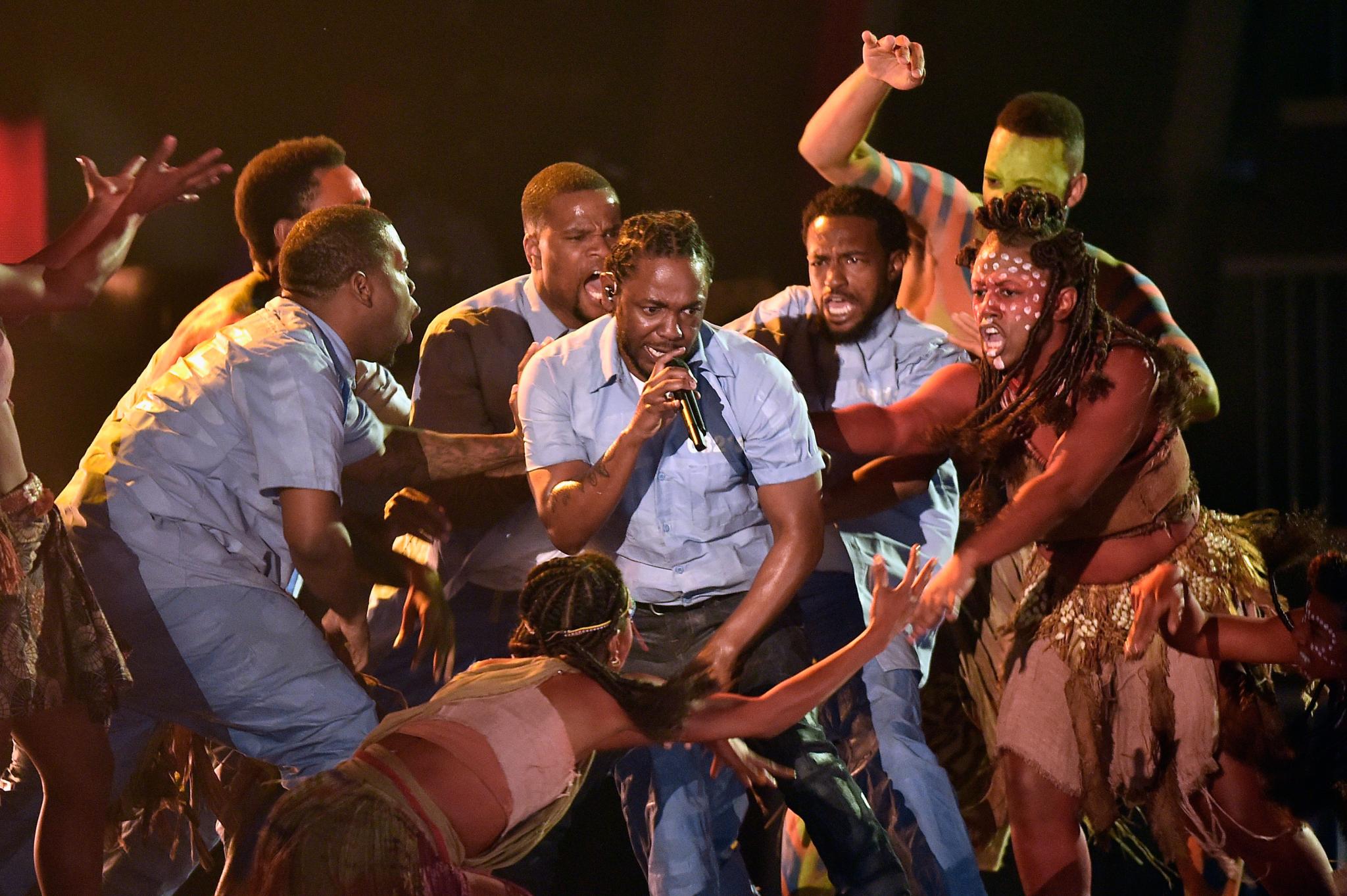 The Best Twitter Reactions to Kendrick Lamar’s Grammy Performance