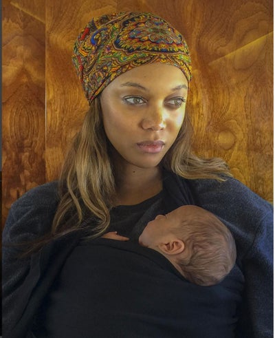 Tyra Banks Shares First Photo of Newborn Son York