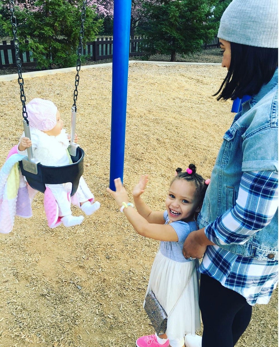 The Curry Family's Fun Time at a Playground
