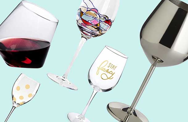 13 Grown and Sexy Wine Glasses You Need to Own
