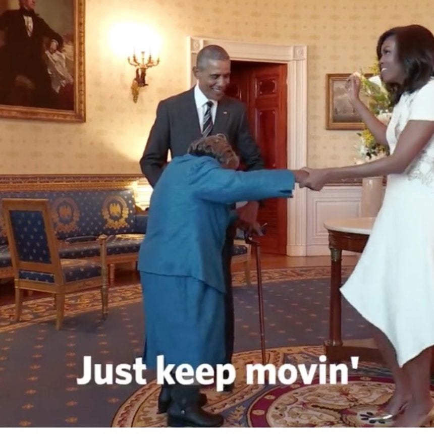 Watch a 106-Year-Old Woman Fulfill Her Dream of Visiting The White House