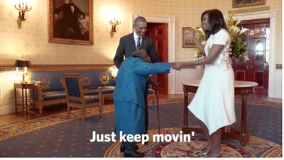 Watch a 106-Year-Old Woman Fulfill Her Dream of Visiting The White House