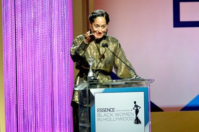 Tracee Ellis Ross Talks Confronting Fear and Being Her Authentic Self in Emotional ESSENCE Black Women in Hollywood