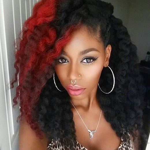 69 Colored Curly Hairstyles That'll Make You Swoon