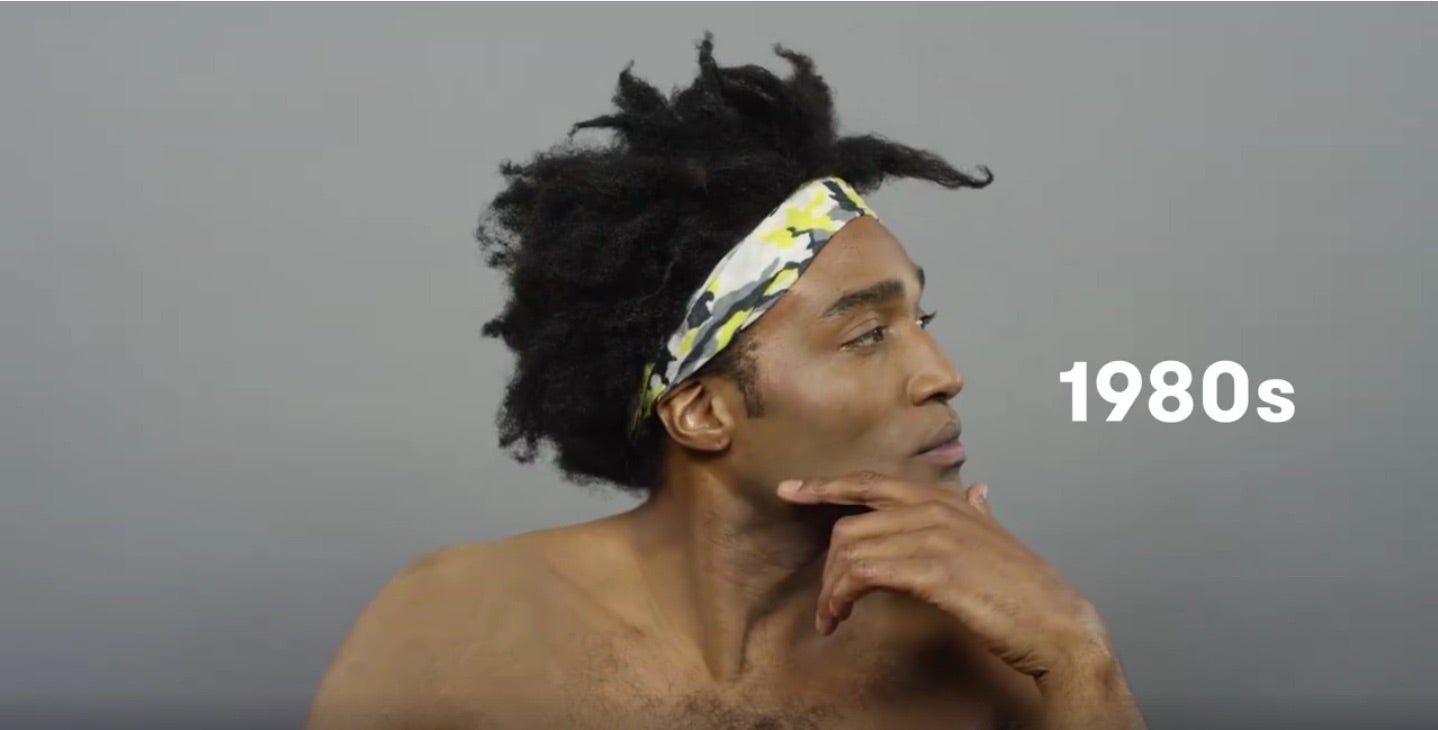 Must-See: 100 Years of Male Hairstyles Video