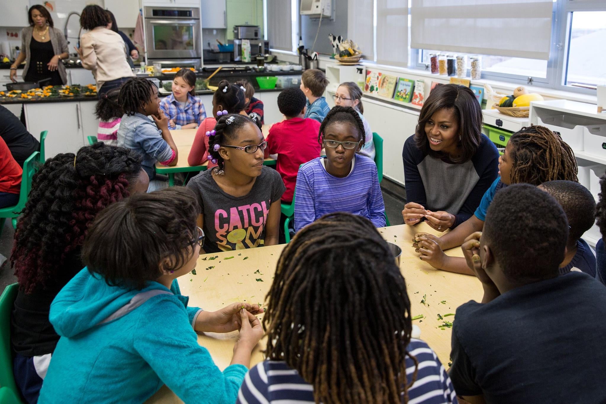 Michelle Obama Surprises Elementary School Students and Their Reactions Are Adorable!
