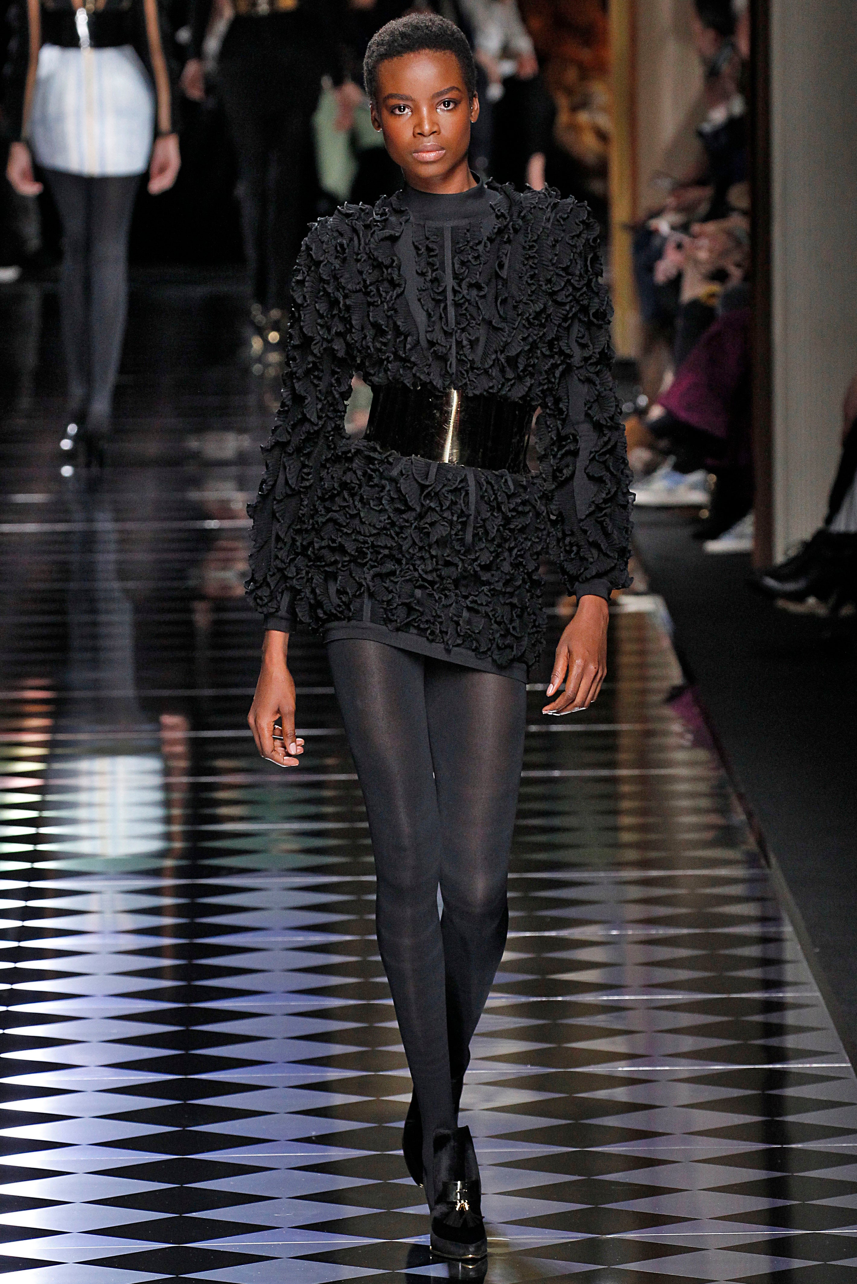 Paris Fashion Week: Black Beauties Rule at Balmain