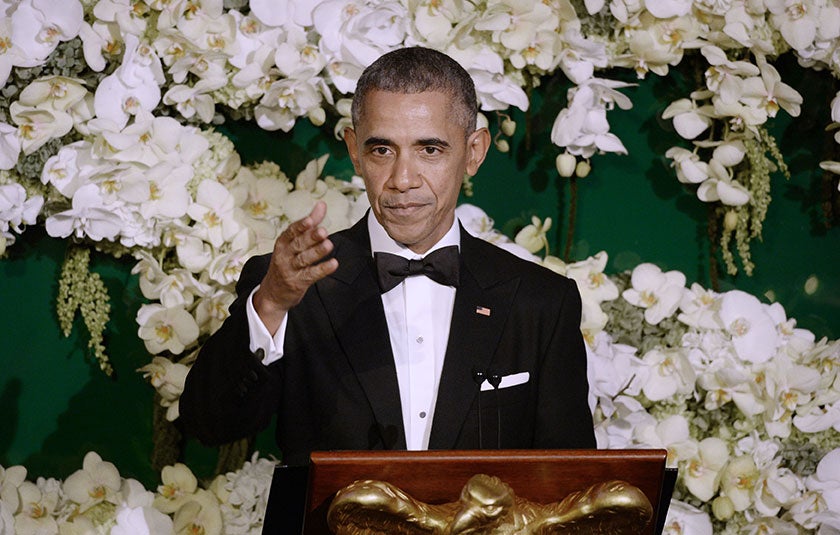 President Obama Toasts Daughters, Talks Importance of Family in Final State Dinner Speech