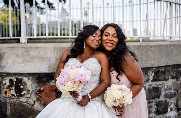 Bridal Bliss: Twanna and James' Lavish Riverside Wedding Takes the Cake